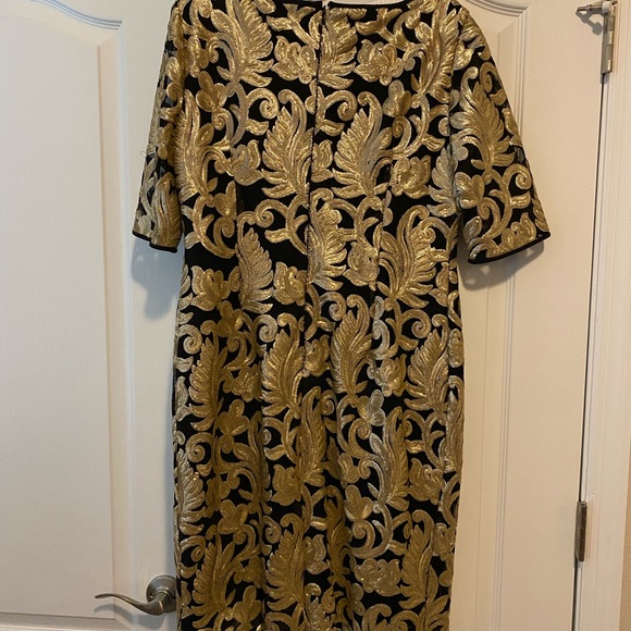 Black and gold sequin dress - Picture 2 of 4